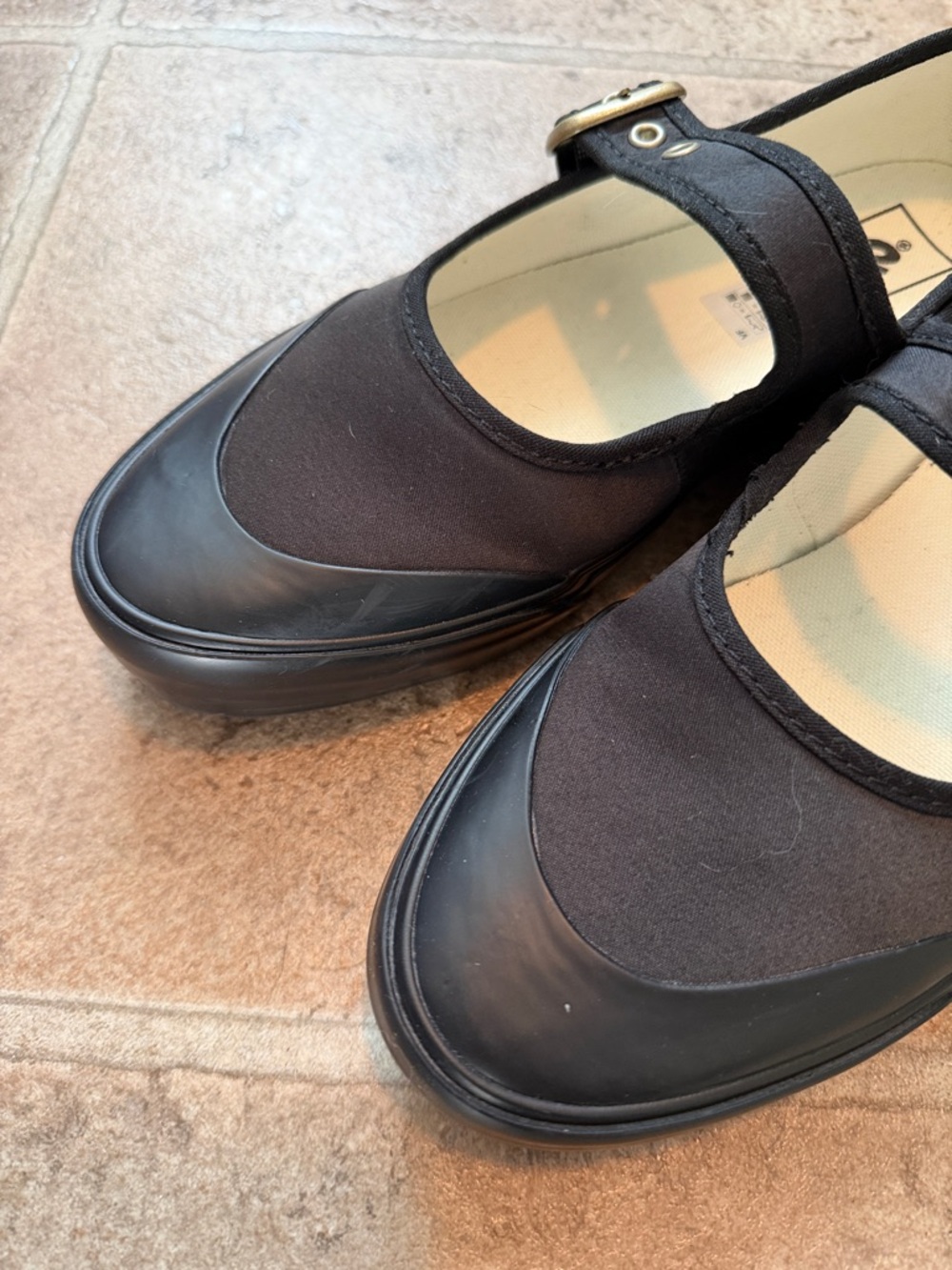 Women’s Vans Black Mary Jane Buckle Flats. Size 7.5 - Picture 3 of 9